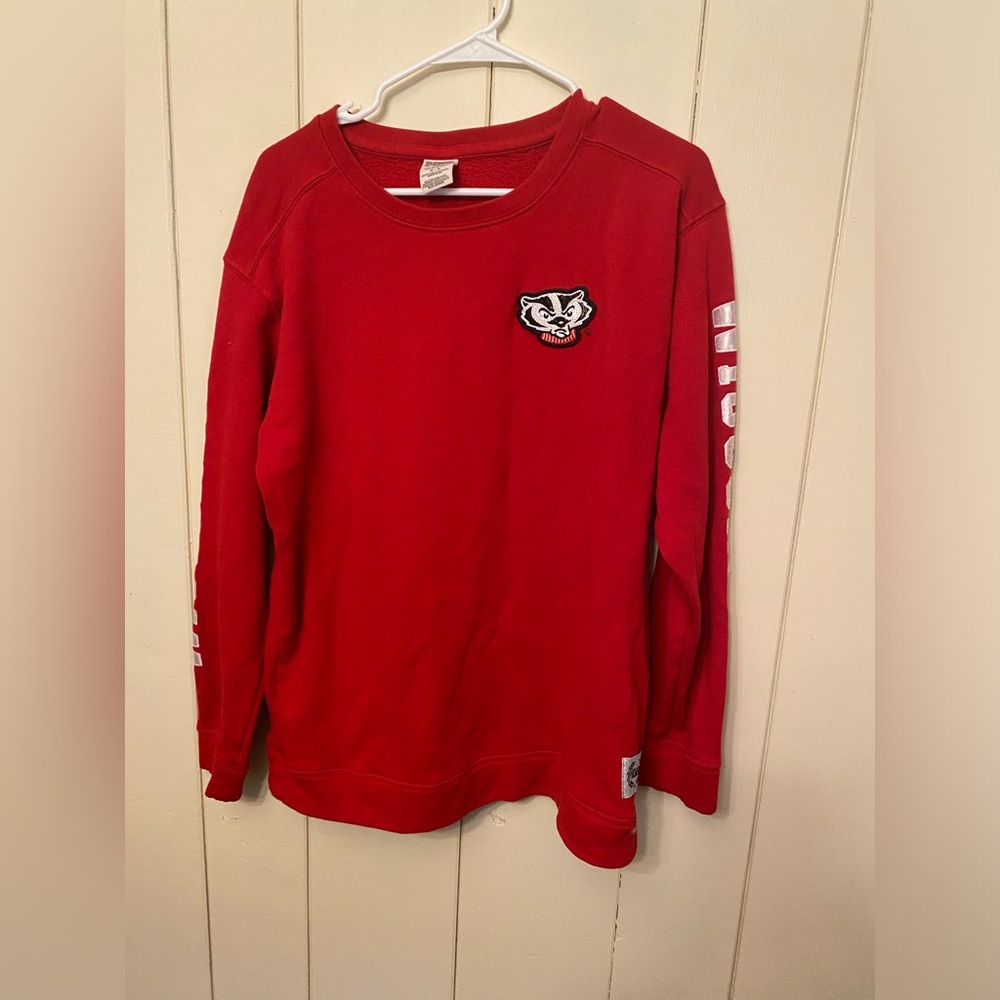 PINK Victoria's Secret Vibrant Wisconsin Sweatshirt
